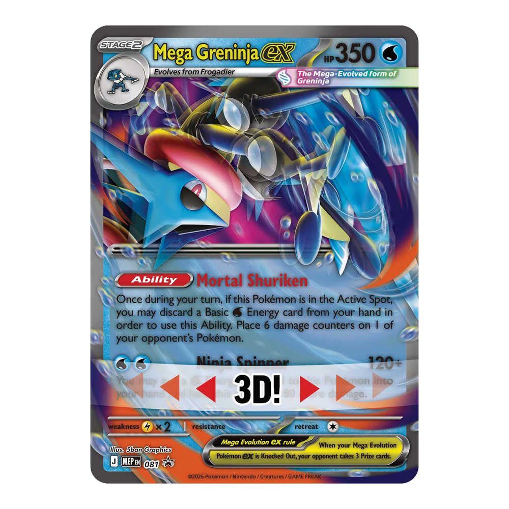 Pokémon TCG: Mega Greninja ex Premium Collection