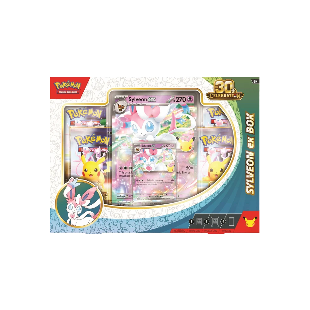 Pokémon TCG: ex Box - Sylveon - 30th Celebration