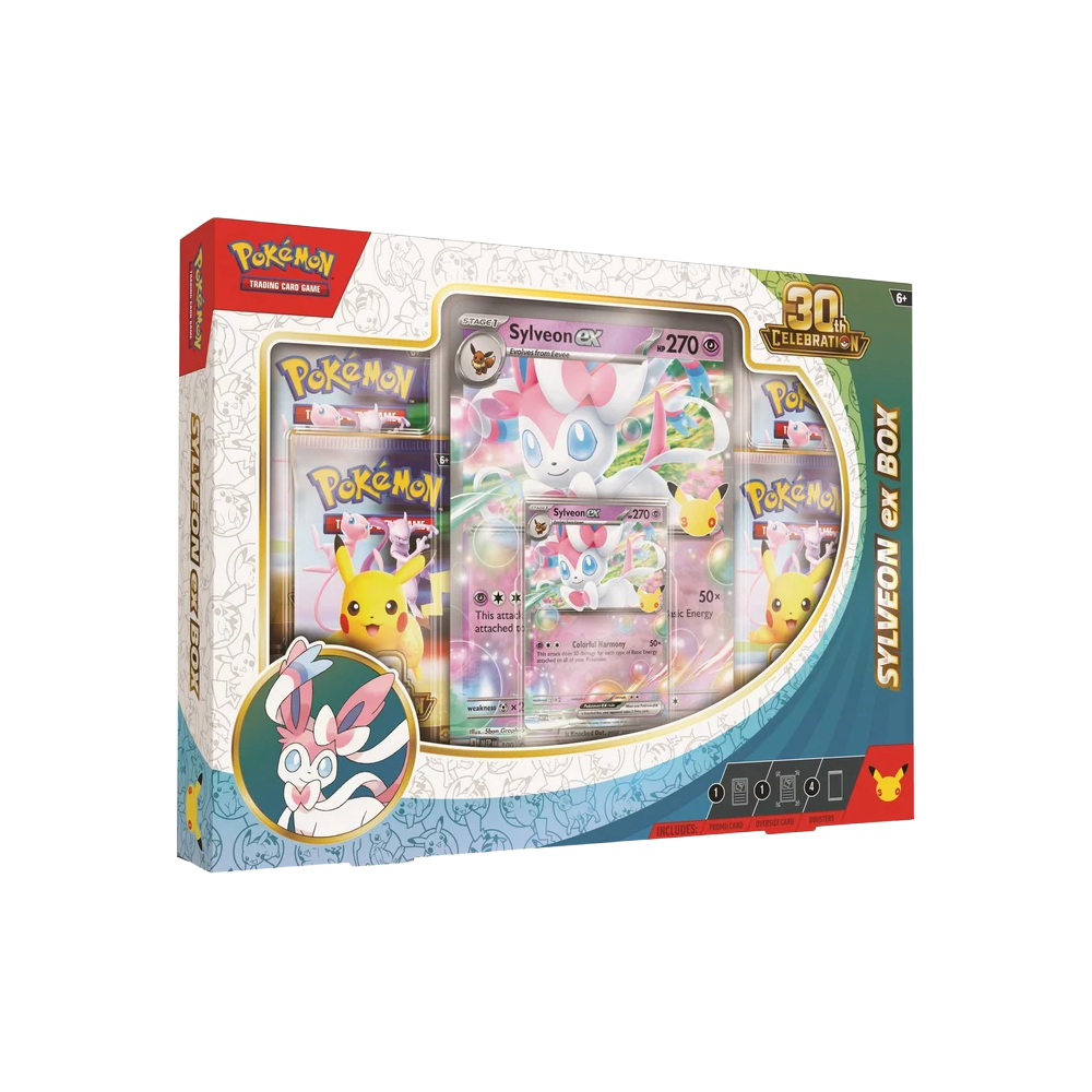 Pokémon TCG: ex Box - Sylveon - 30th Celebration