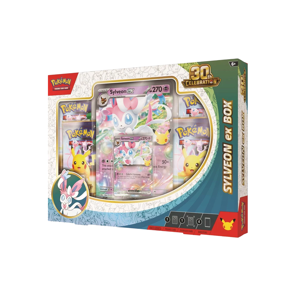 Pokémon TCG: ex Box - Sylveon - 30th Celebration