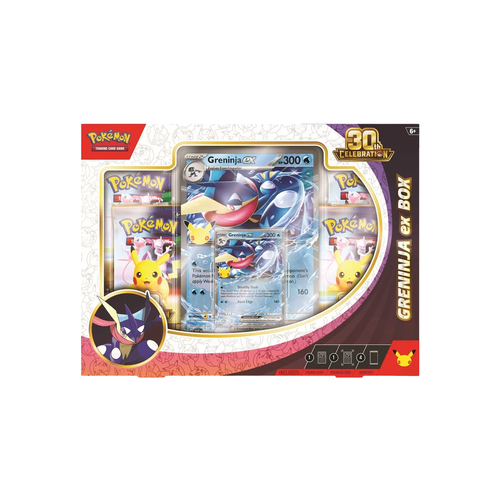 Pokémon TCG: ex Box - Greninja - 30th Celebration