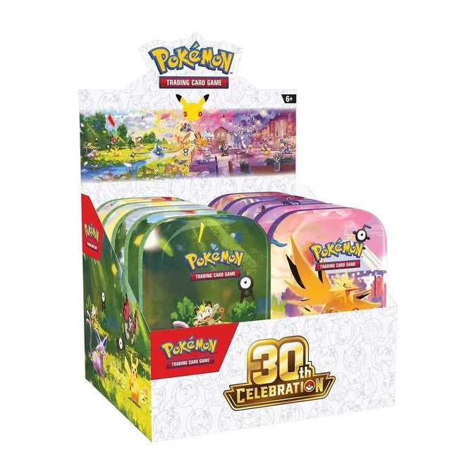 Pokémon TCG: Mini Tins - Assorted Tin - 30th Celebration