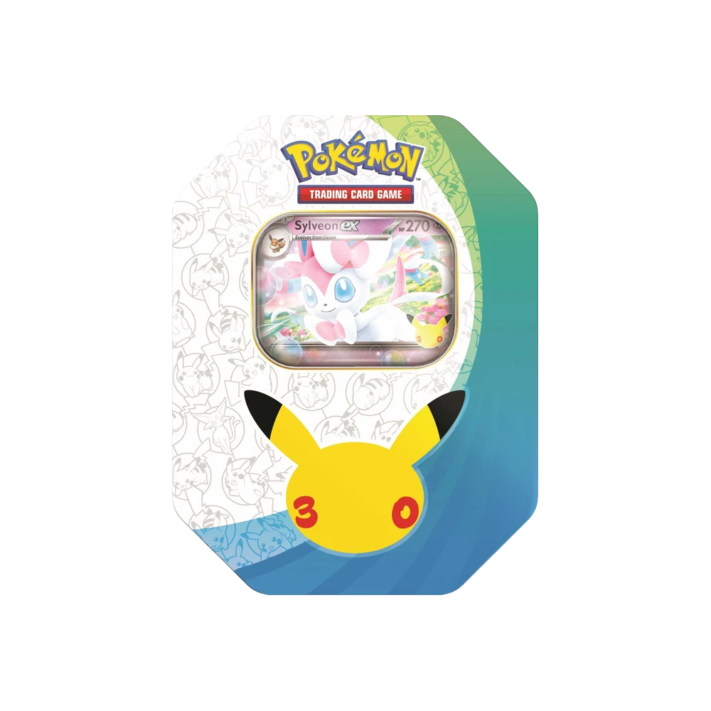 Pokémon TCG: ex Tin - Sylveon - 30th Celebration