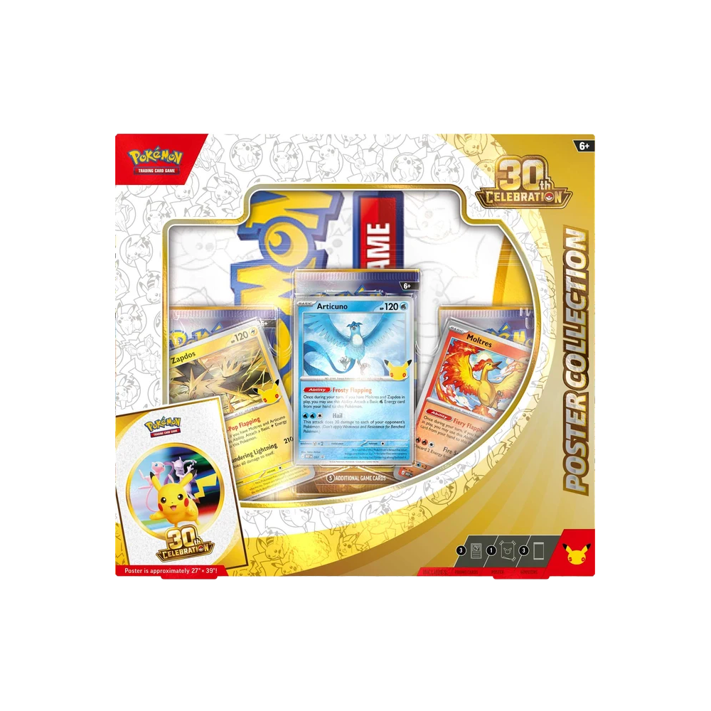 Pokémon TCG: Poster Collection - 30th Celebration