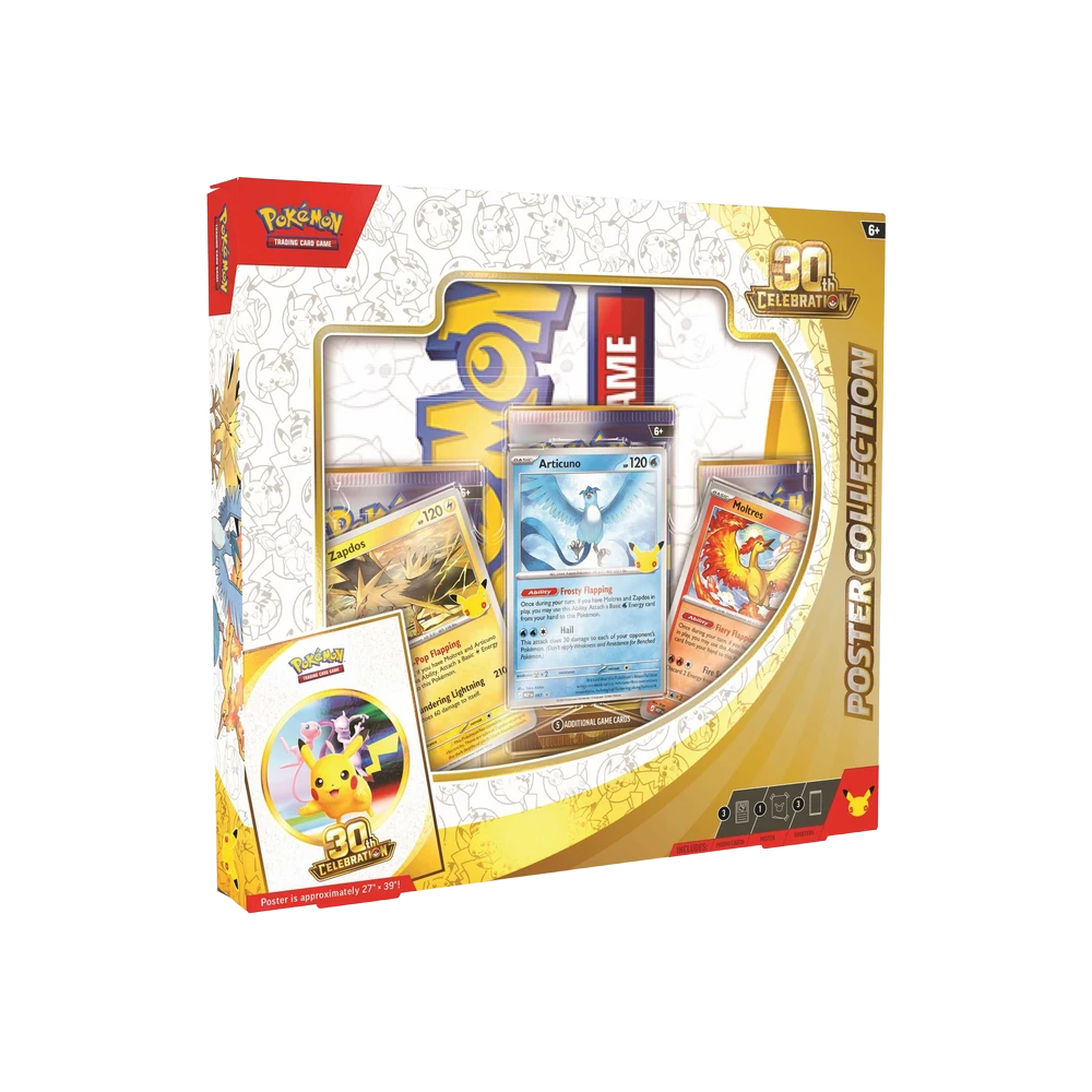 Pokémon TCG: Poster Collection - 30th Celebration