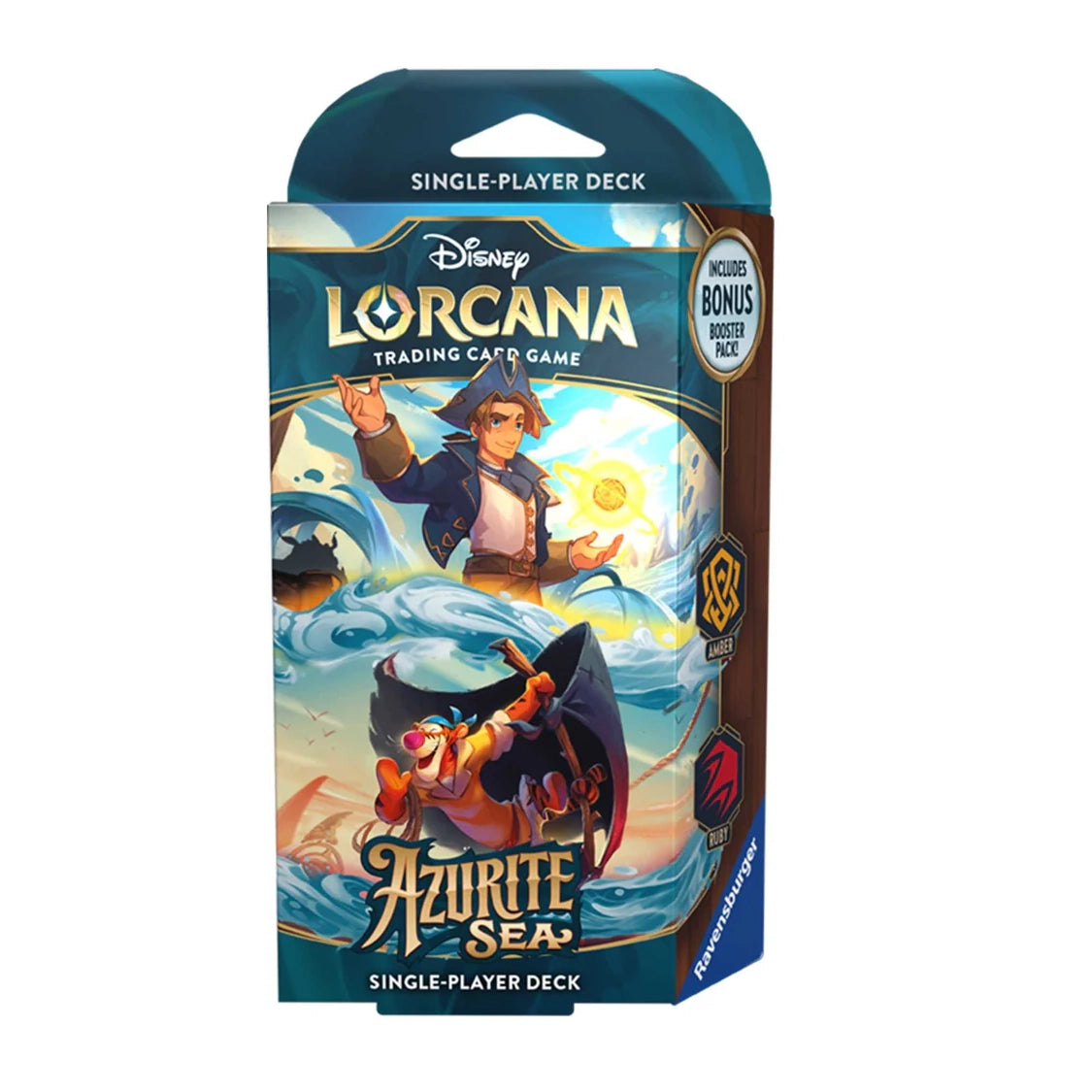 Disney Lorcana TCG Azurite Sea Starter Deck (Amber & Ruby)