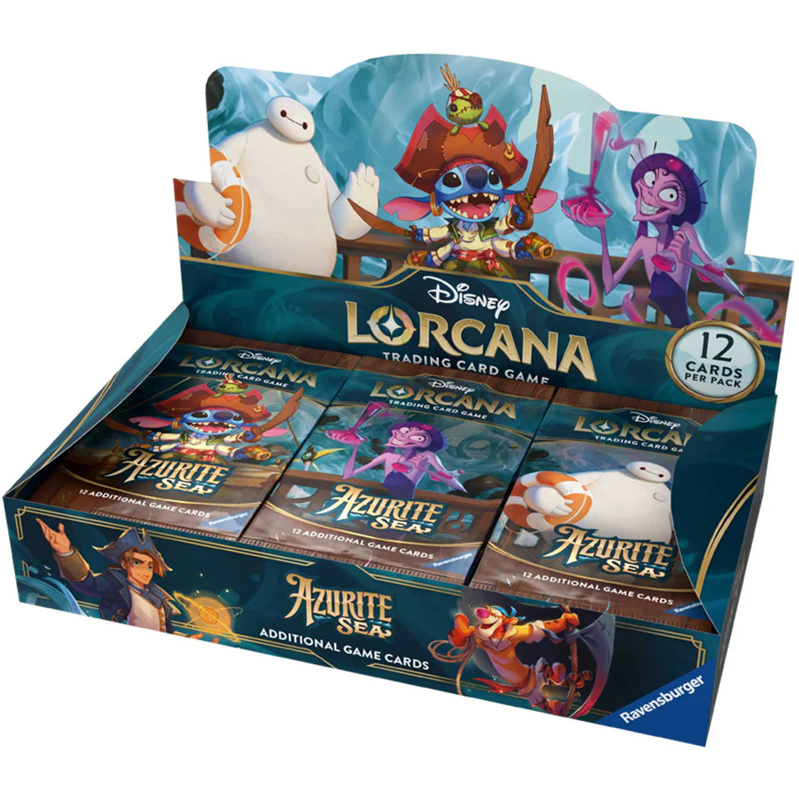 Disney Lorcana - Azurite Sea Booster Pack Display (24pc) - Set 6