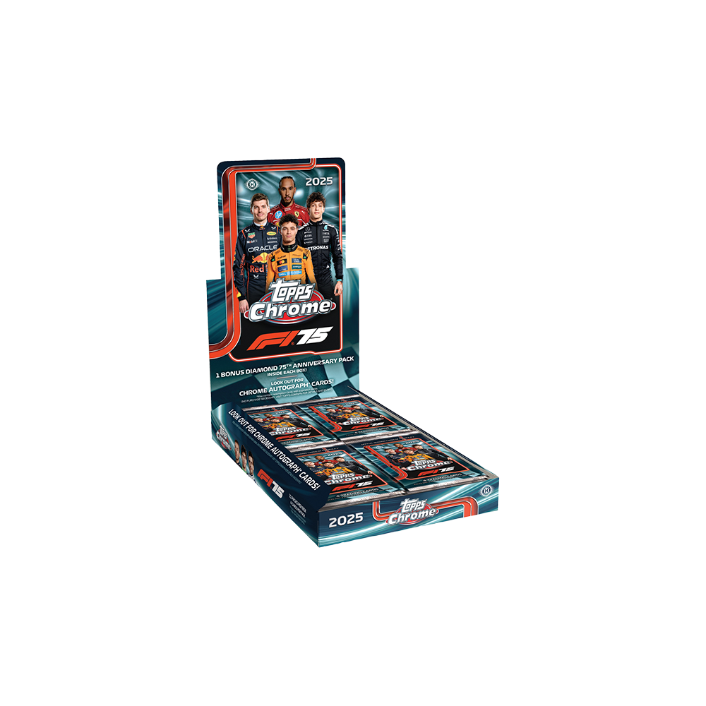 2025 Topps Chrome Formula 1® - Hobby Box