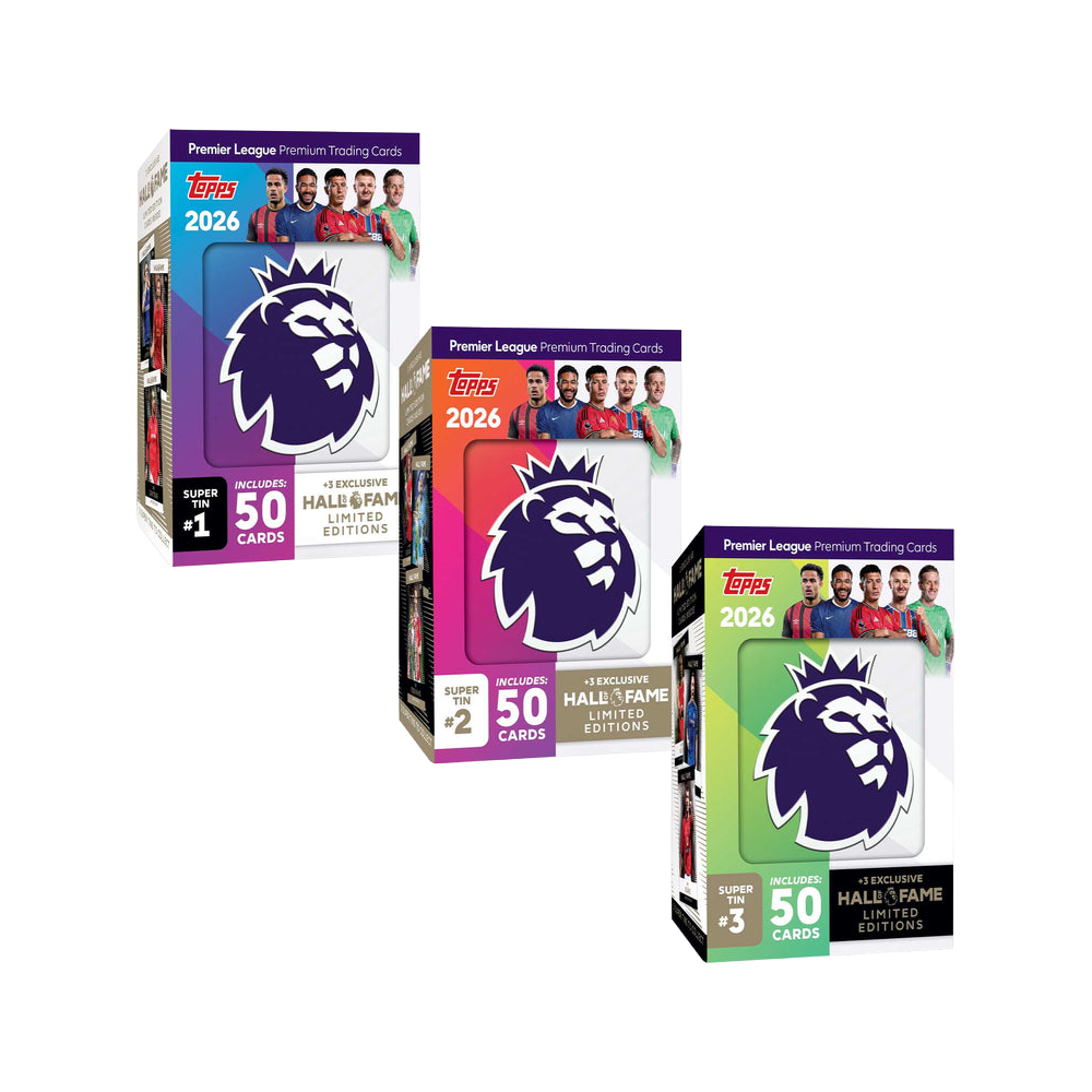 Topps Premier League 2025/26 Hall of Fame Super Tin Number 3
