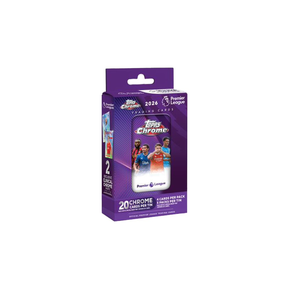 2026 Topps Chrome® Premier League Tin