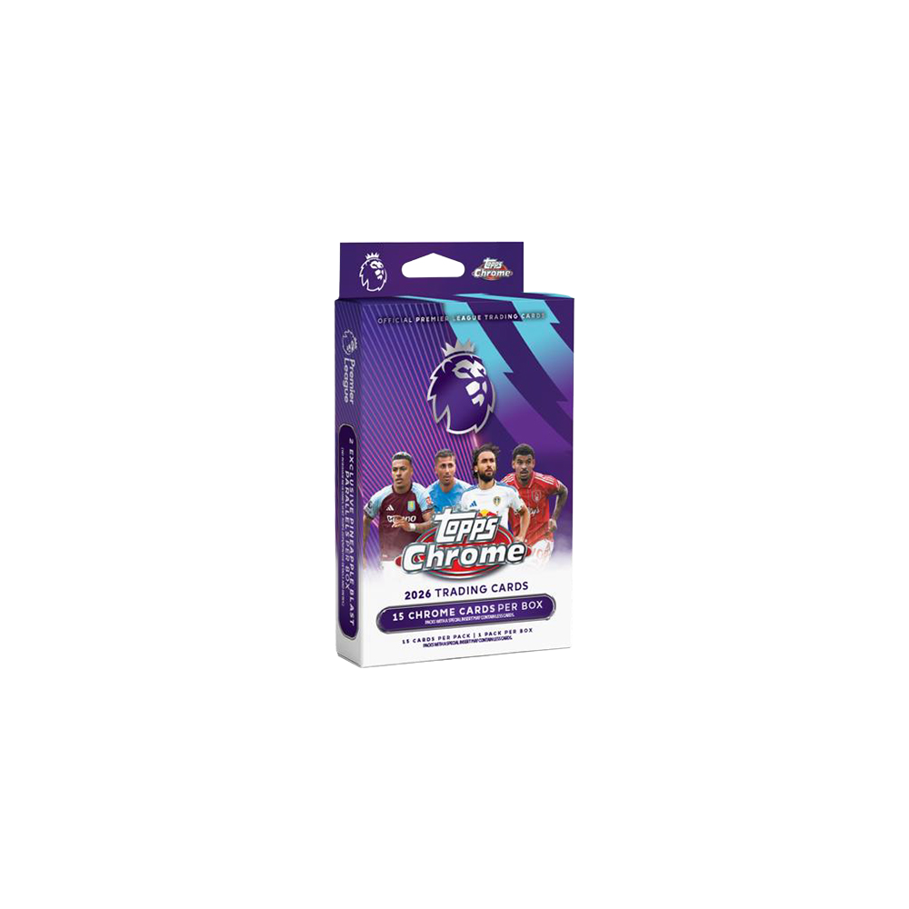 2026 Topps Chrome Premier League Booster Parabox Games Ltd 2026 Topps Chrome Premier League Booster Parabox Games Ltd