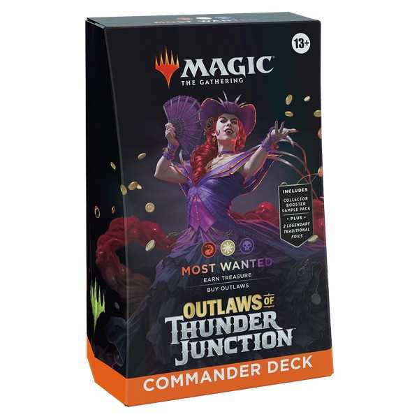 MTG: Outlaws of Thunder Junction Commander Deck Display (Most Wanted)