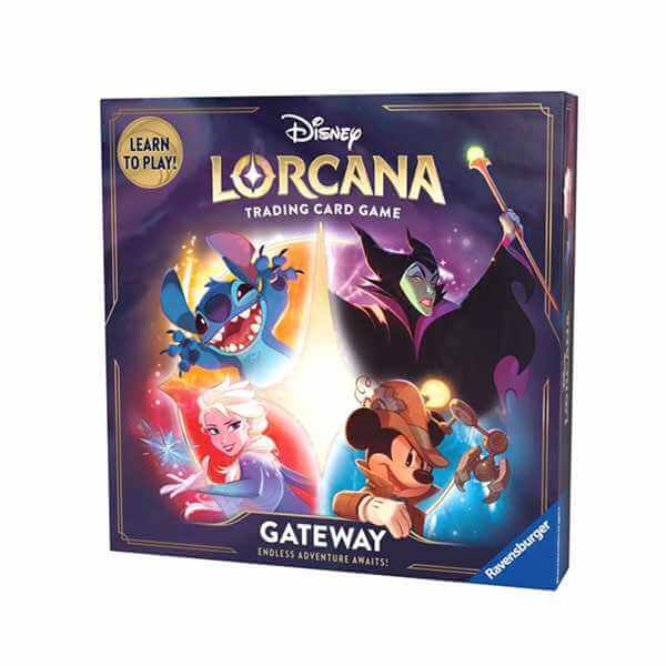 Disney Lorcana Trading Card Game - Gateway - Set 5-8 featuring beloved Disney characters in an exciting magical quest.