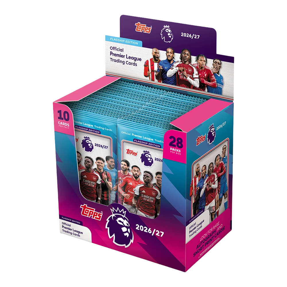 Topps Flagship Premier League 2026/27 Trading Cards - Full Box