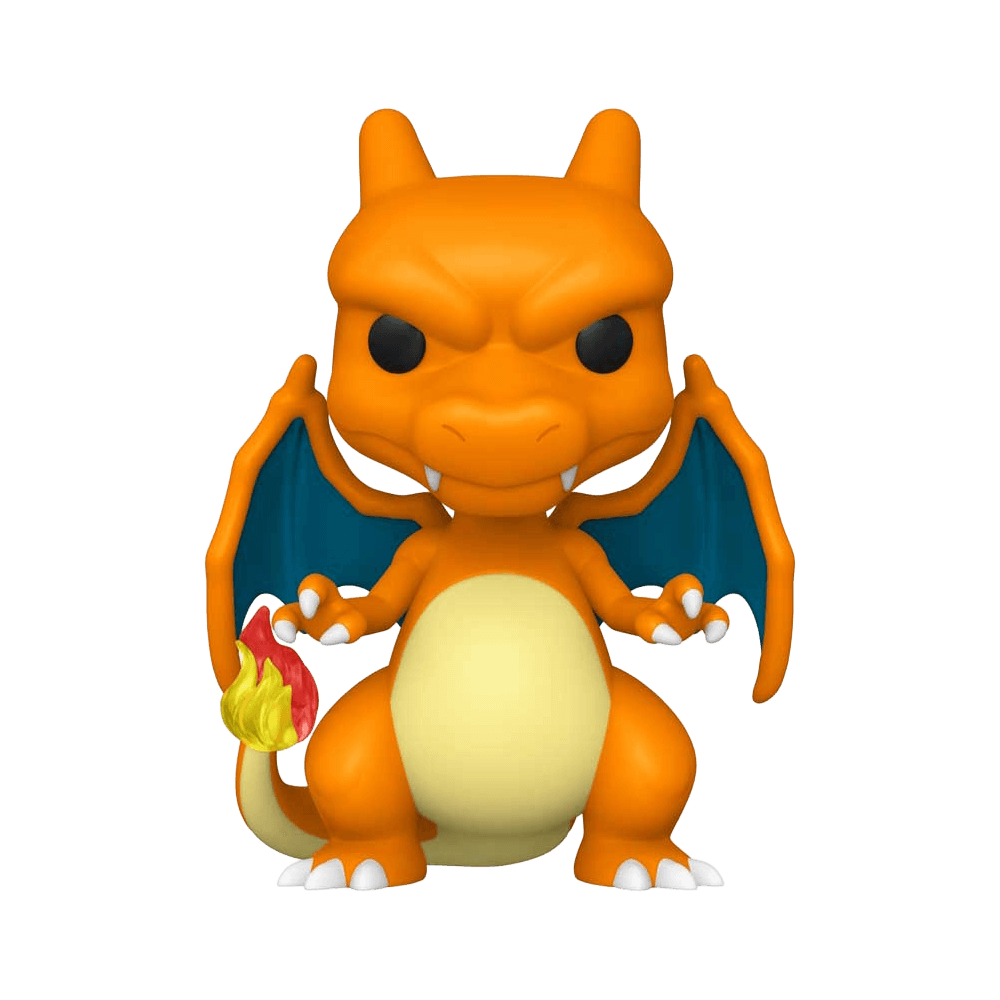 Funko Pop Games: Pokemon - Charizard vinyl figure, 5.15 inches tall, exclusive Pokémon collection toy.
