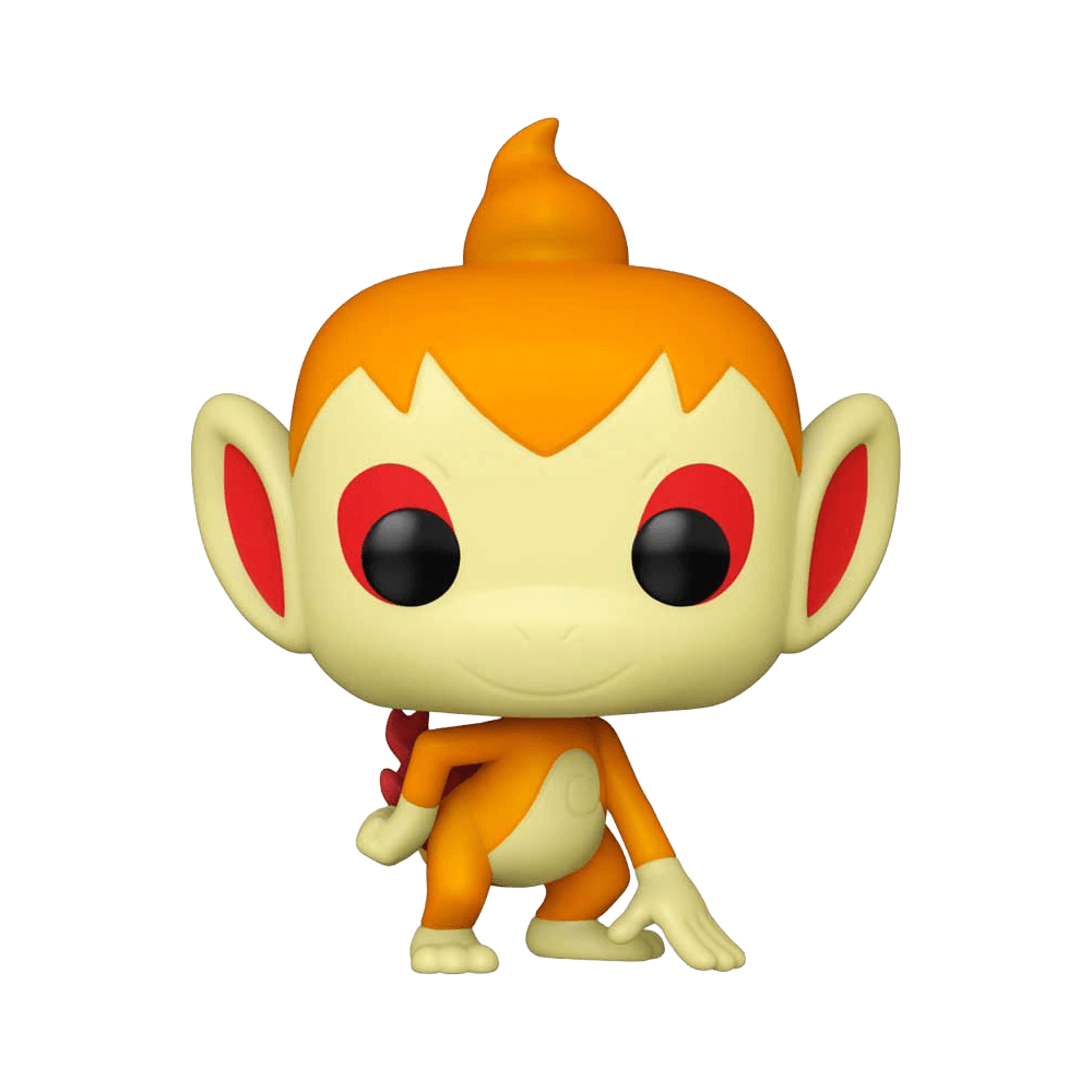 Funko Pop Games: Pokemon - Chimchar vinyl figure standing 3.55 inches tall, perfect for collectors and fans of Pokémon. Exclusive collectible item.