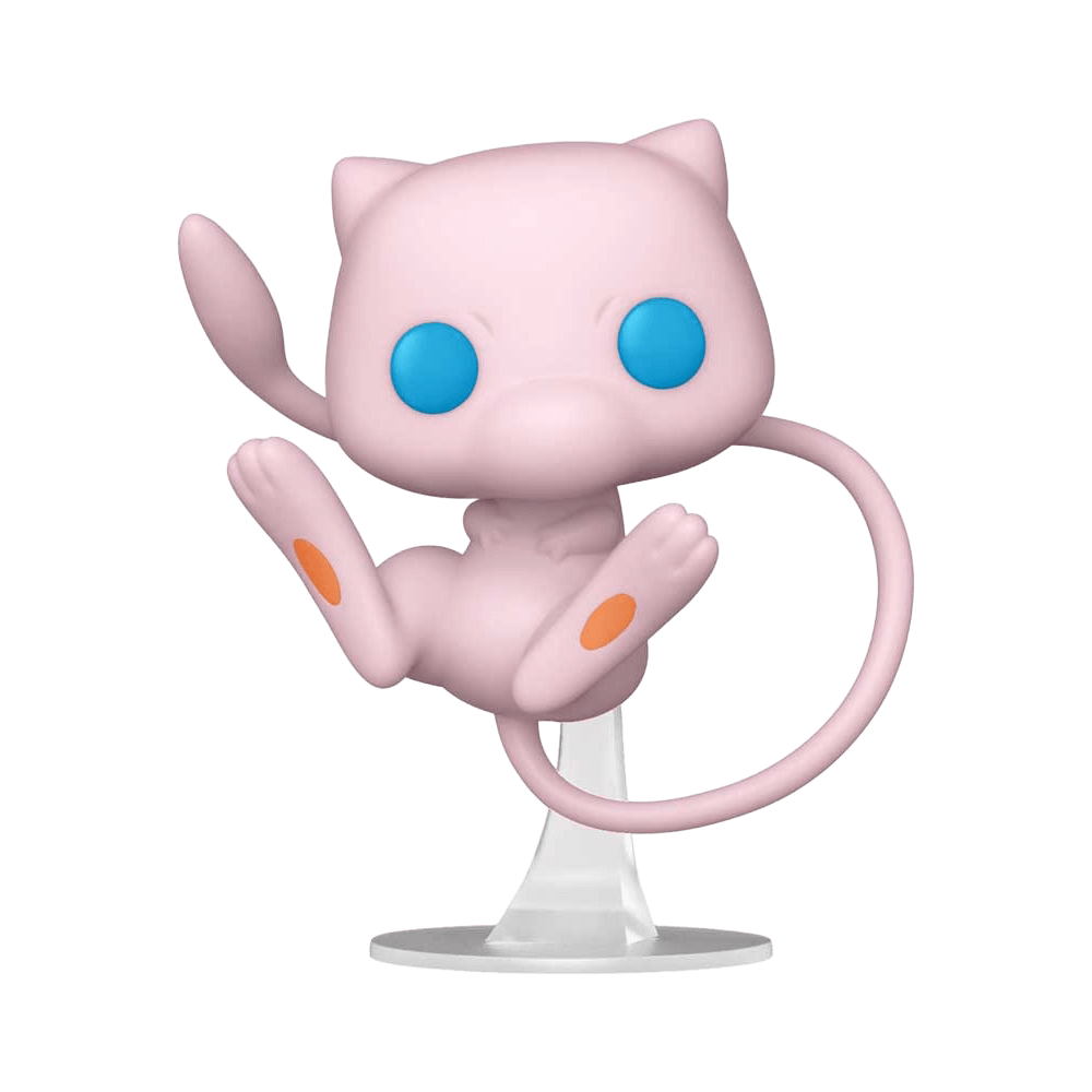 Funko Pop Games: Pokemon Mew vinyl figure, 3.3 inches tall collectible, adding magic to your Pokémon collection.