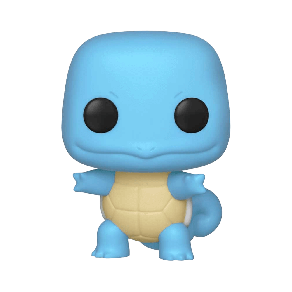 Funko Pop Games: Pokemon - Squirtle vinyl figure, 3.75 inches tall, perfect for collectors and fans of Pokemon.