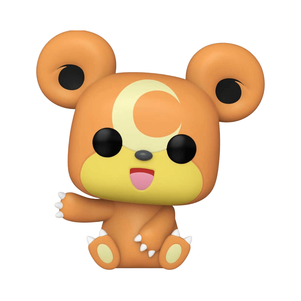 Funko Pop Games: Pokemon - Teddiursa vinyl figure, 3.36 inches tall, cute design for collectors and Pokemon Trainers.