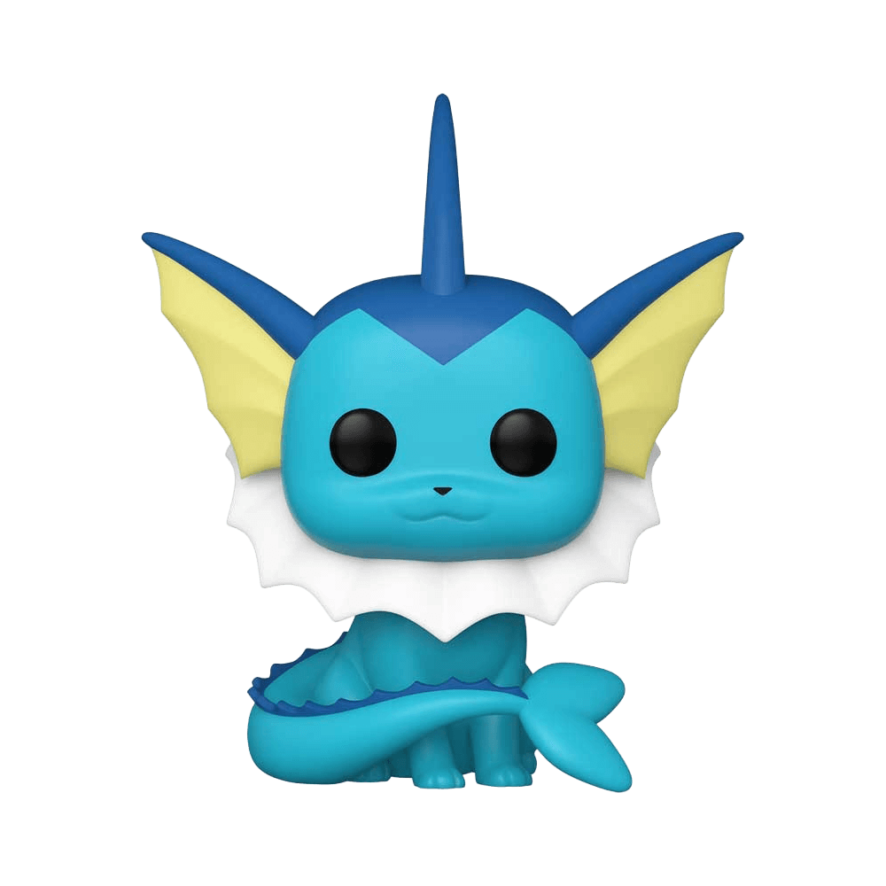 Funko Pop Games: Pokemon - Vaporeon vinyl figure, 3.5 inches tall, exclusive collectible for Pokemon trainers and fans.