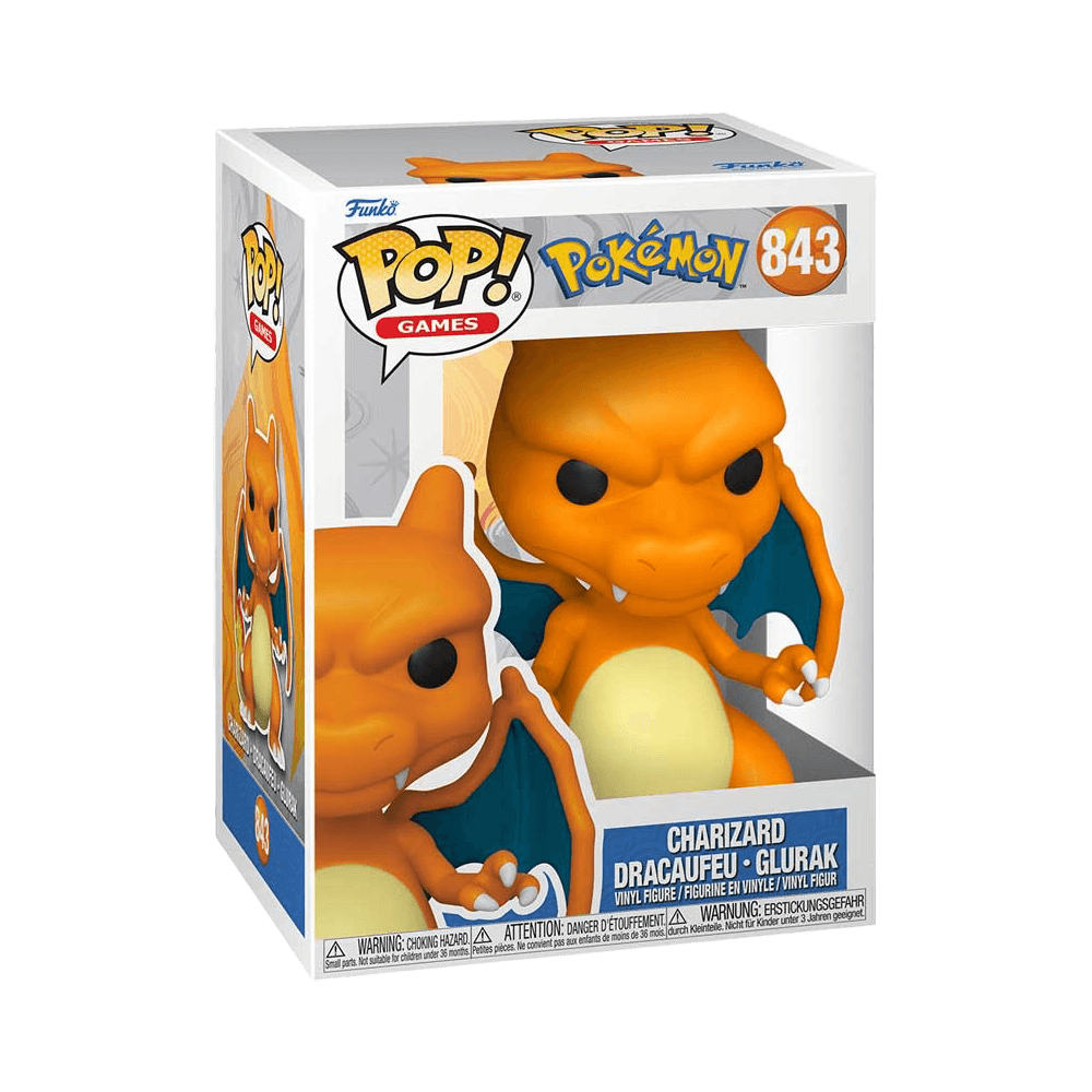 Funko Pop Games: Pokemon - Charizard collectible vinyl figure in packaging