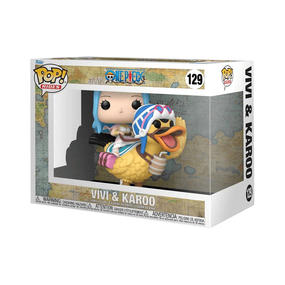 Funko Pop Ride: One Piece - Vivi & Karoo vinyl collectible in original packaging