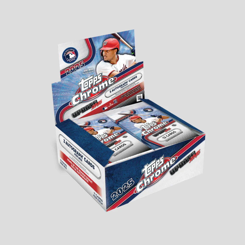 2025 Topps Chrome Baseball Update Series - Jumbo Box