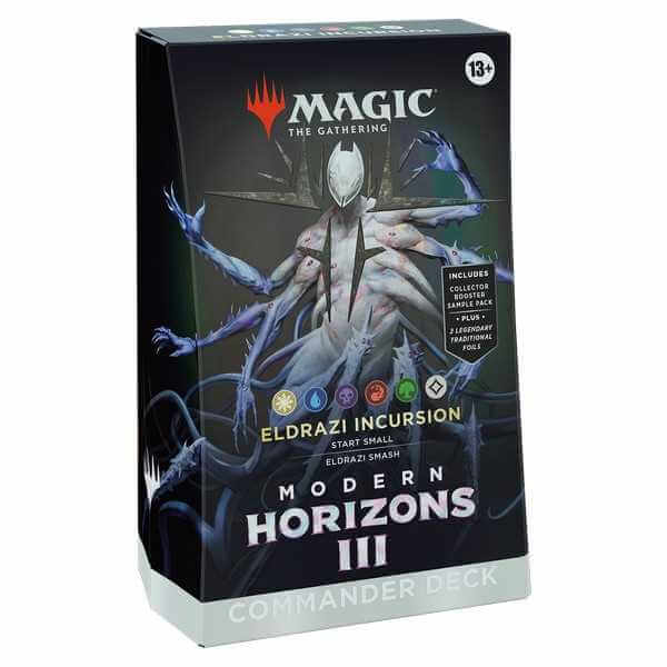 Magic: The Gathering: Modern Horizons 3 Commander Deck - Eldrazi Incursion packaging.