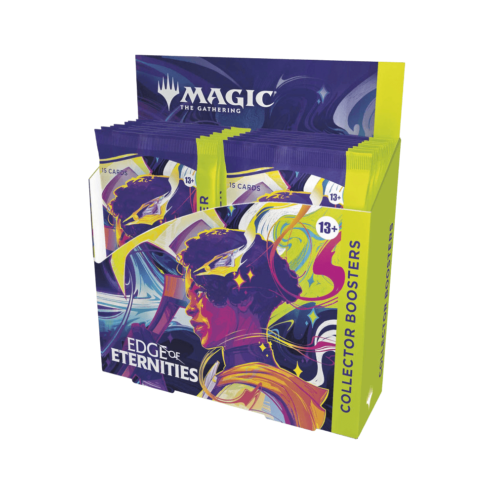 Magic: The Gathering: Edge of Eternities Collector Booster Box packaging.