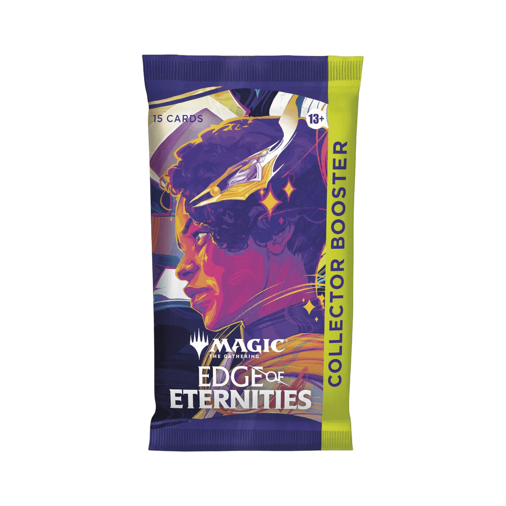 Magic: The Gathering: Edge of Eternities Collector Booster Pack with vibrant character art
