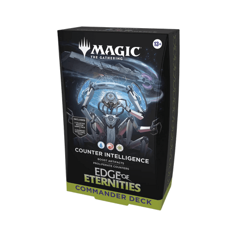 Magic: The Gathering - Edge of Eternities Commander Deck - Counter Intelligence packaging
