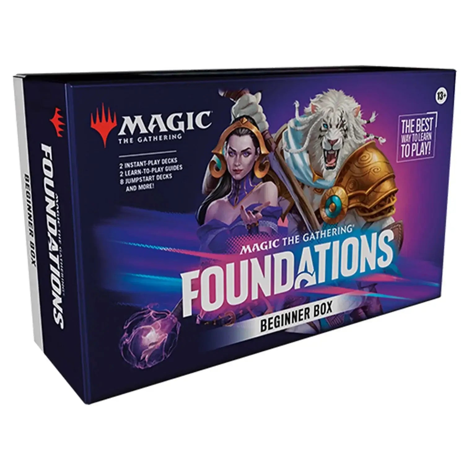 Magic: The Gathering: Foundations Beginner Box with tutorial decks and guides