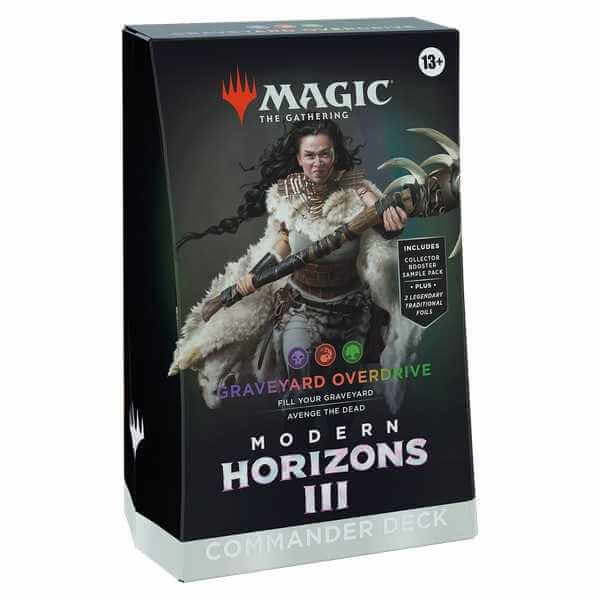 Magic: The Gathering: Modern Horizons 3 Commander Deck - Graveyard Overdrive box packaging image