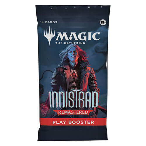 Magic: The Gathering - Innistrad Remastered Play Booster (36 Count) pack with gothic artwork