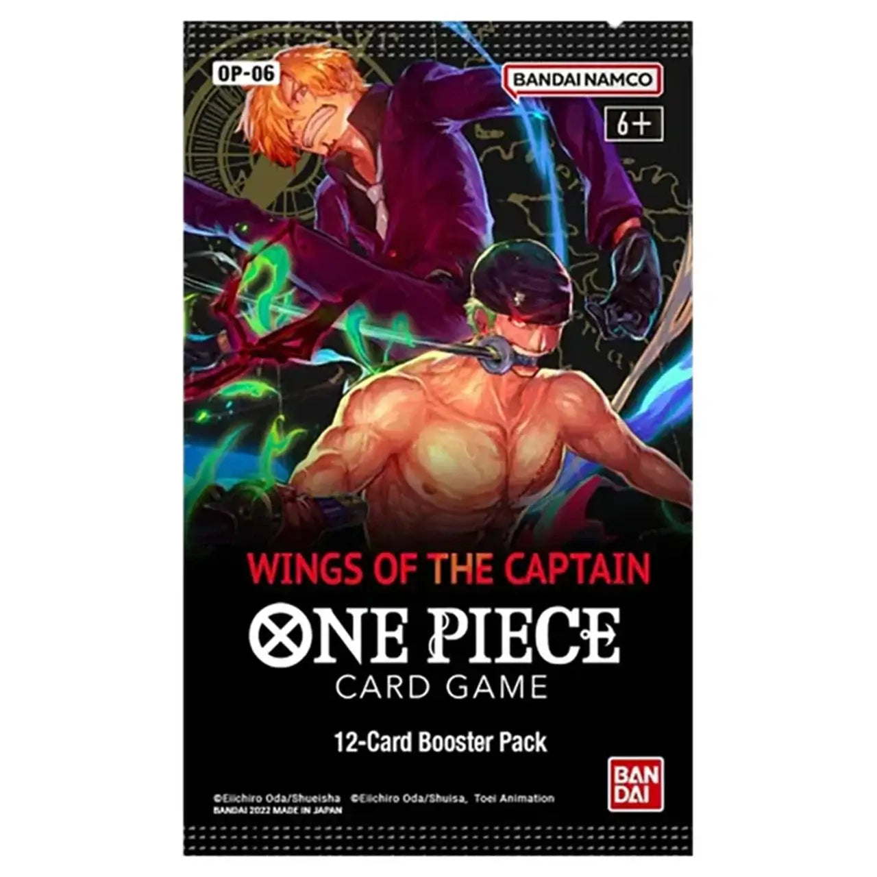 One Piece Card Game: Booster Box - Wings of the Captain (OP-06) pack