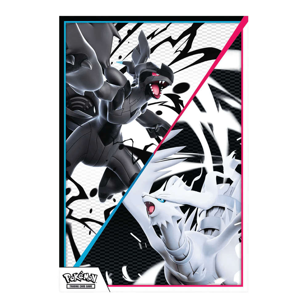 Pokémon TCG: Black Bolt & White Flare Unova Poster Collection featuring iconic Pokémon artwork.