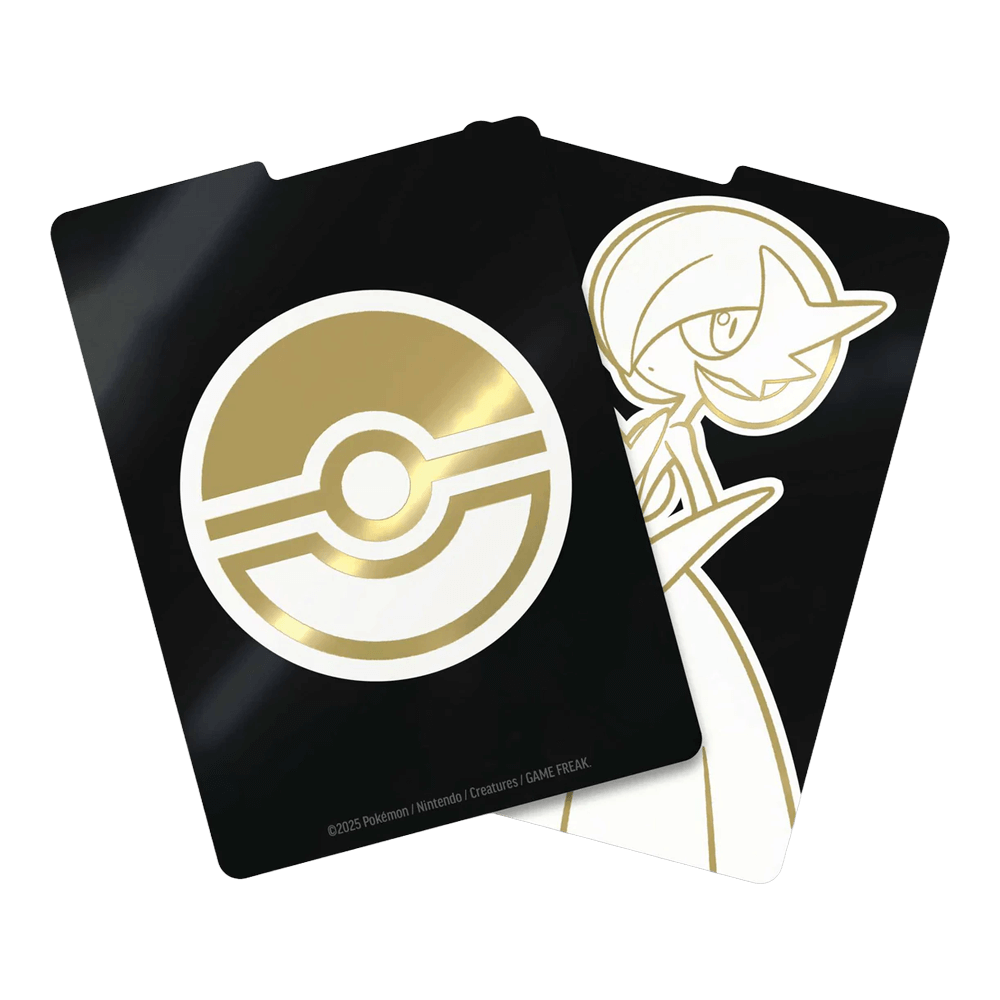Pokémon TCG: Mega Evolution - Elite Trainer Box - Gardevoir card sleeves featuring Pokéball and Gardevoir design