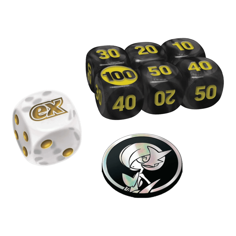 Pokémon TCG: Mega Evolution - Elite Trainer Box - Gardevoir dice and coin set