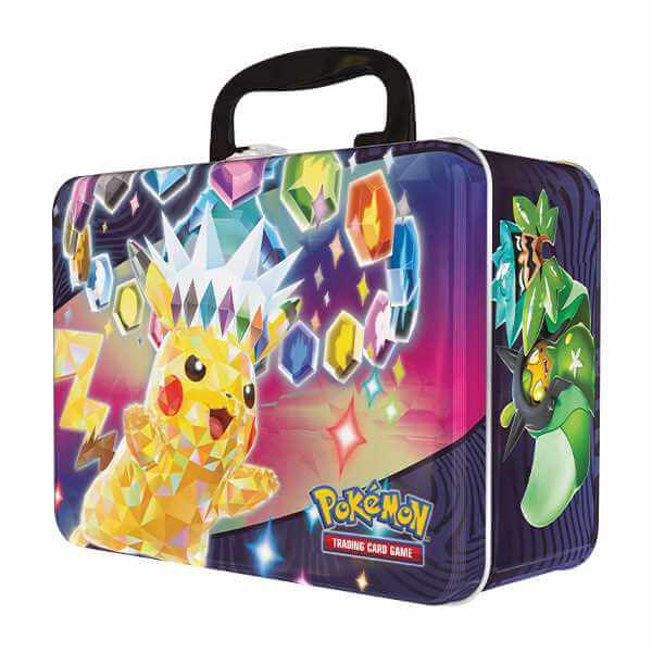 Pokémon TCG: Pikachu Collector's Chest, featuring vibrant Pikachu design and packed with exclusive Pokémon TCG goodies.