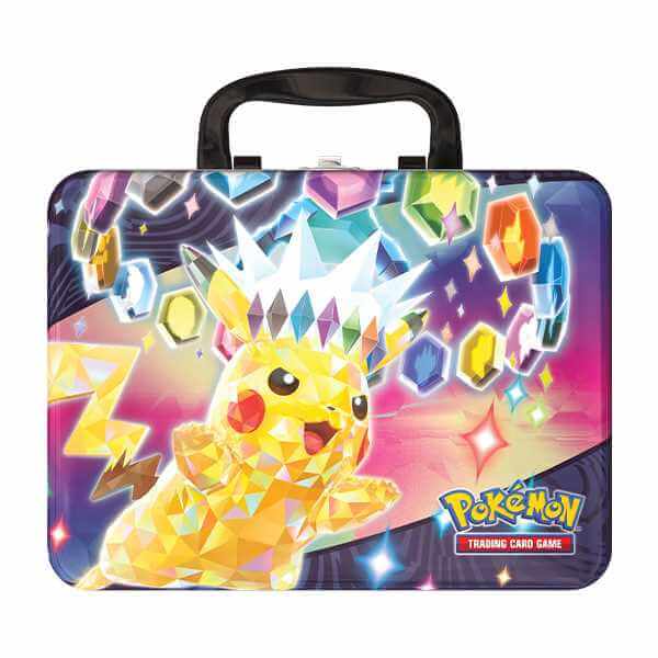Pokémon TCG: Pikachu Collector's Chest featuring Pikachu design and trading card game logo