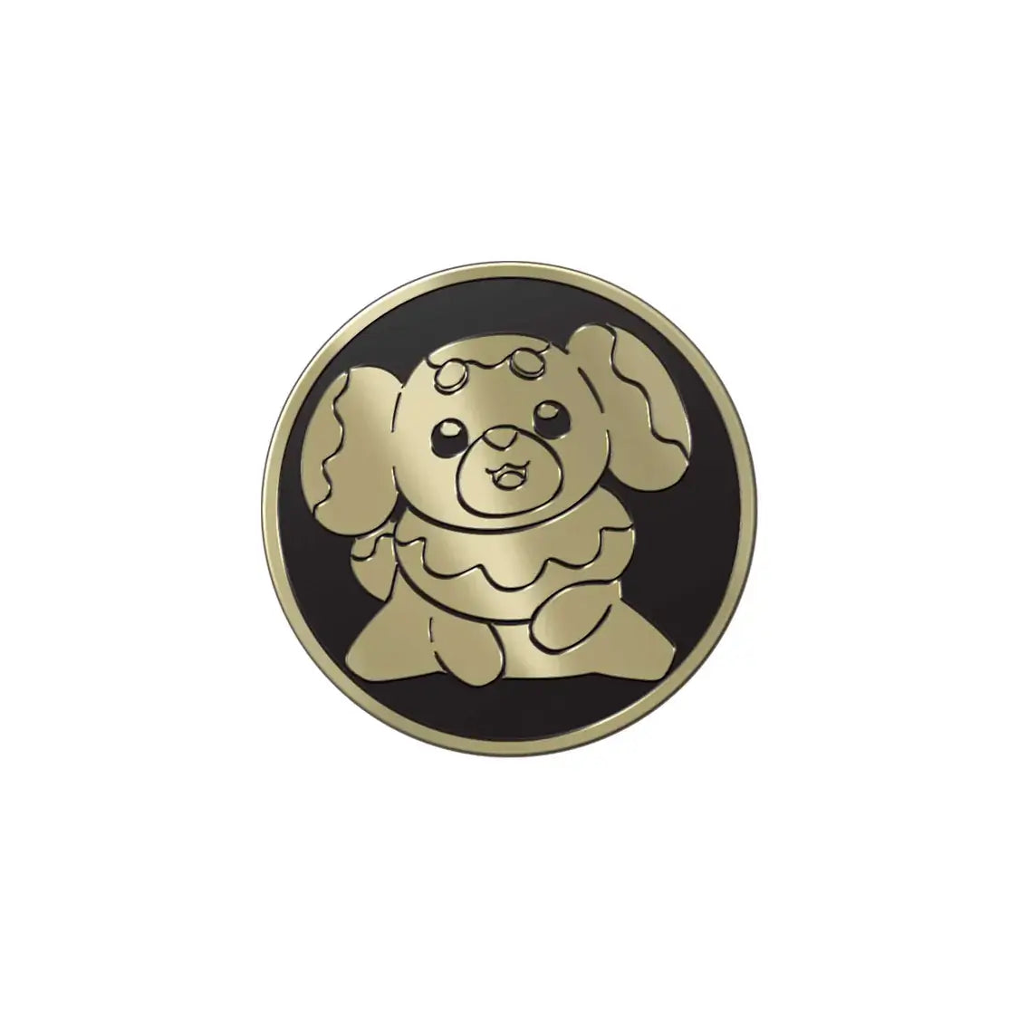 Gold Pokémon coin included in Pokémon TCG: Scarlet & Violet - Destined Rivals - Premium Checklane CDU pack