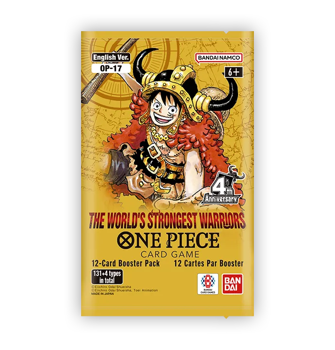 One Piece Card Game: Booster Pack - The World's Strongest Warriors