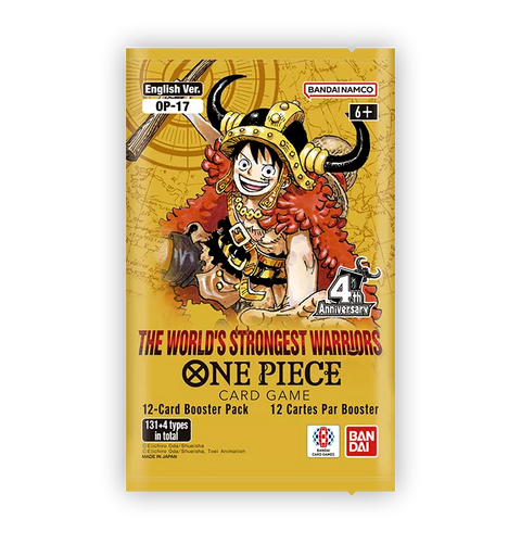 One Piece Card Game: Booster Pack - The World's Strongest Warriors