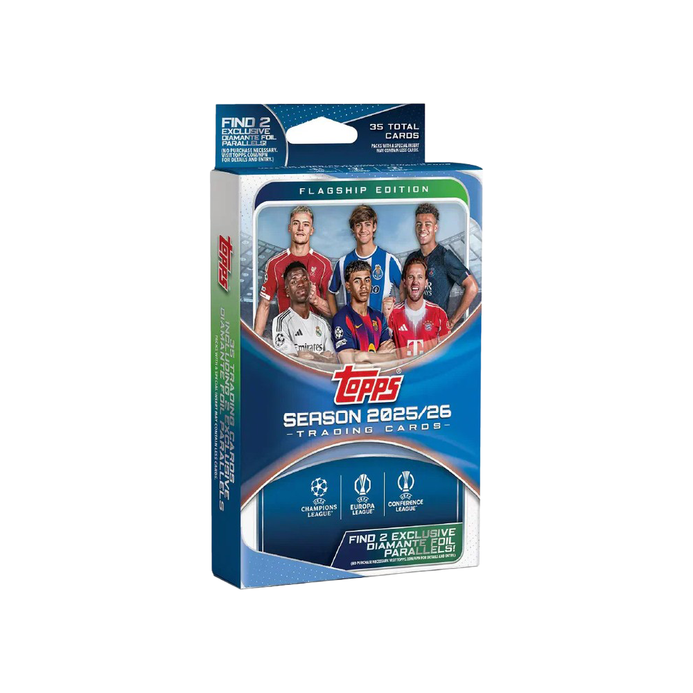Topps UEFA Club Competitions Flagship 2025/26 Hanger Box