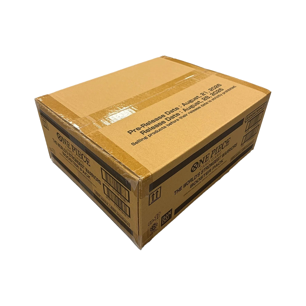 One Piece OP-17 Worlds Strongest Warriors Sealed Case 12 Boxes ENGLISH