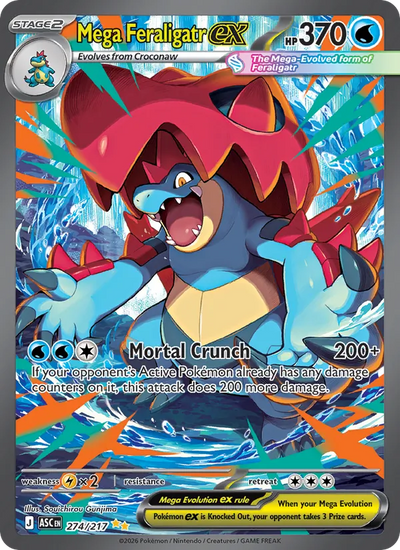 #274 Mega Feraligatr ex