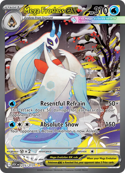 #275 Mega Froslass ex