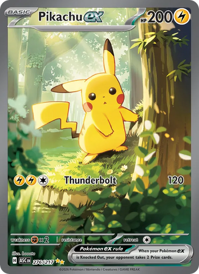 #276 Pikachu ex