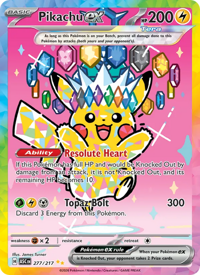 #277 Pikachu ex