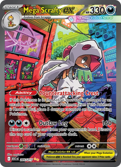#285 Mega Scrafty ex